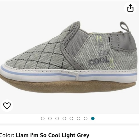 Robeez Unisex-Child Slip on Soft Soles Crib Shoe - Picture 3 of 3